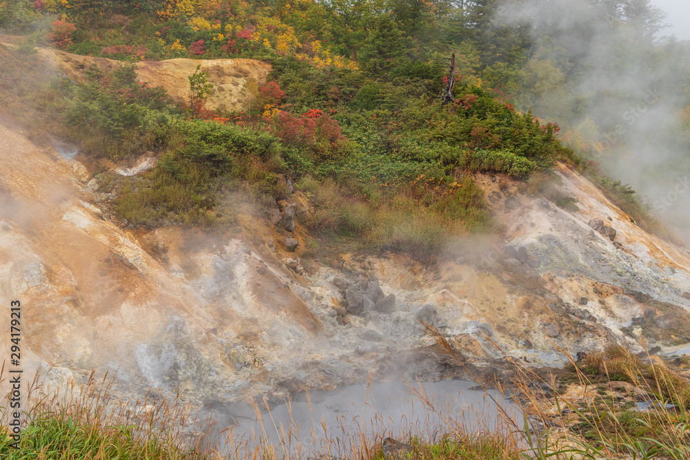 Towada Hachimantai National Park in early autumn