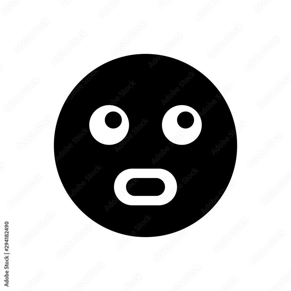 Fototapeta premium Thinking Emoji Icon