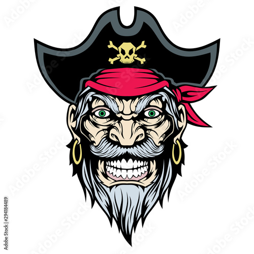 Pirate Mascot.