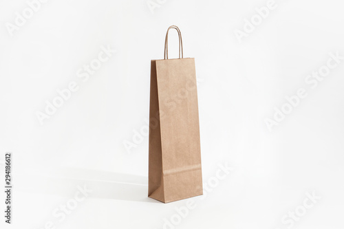 brown paper bag for wine