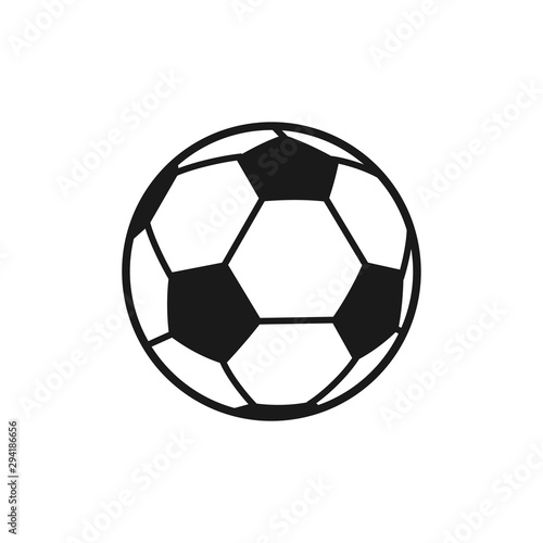 Soccer ball icon vector symbol illustration EPS 12 © Bedjo