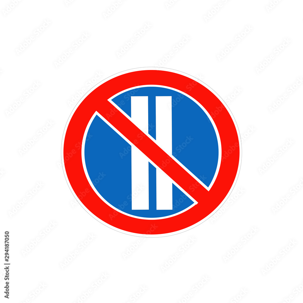 Road sign vector illustration Road sign vector illustration