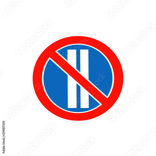 Road sign vector illustration