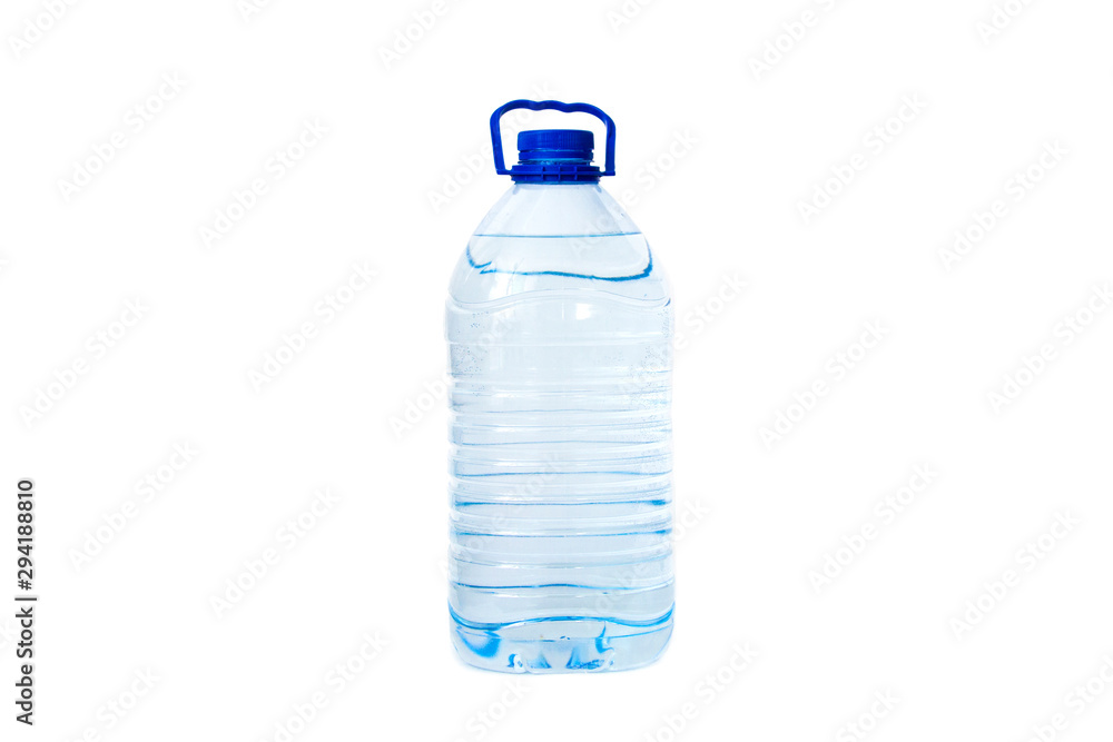 5 liter water bottle insulated on white 5 liter water bottle insulated on white