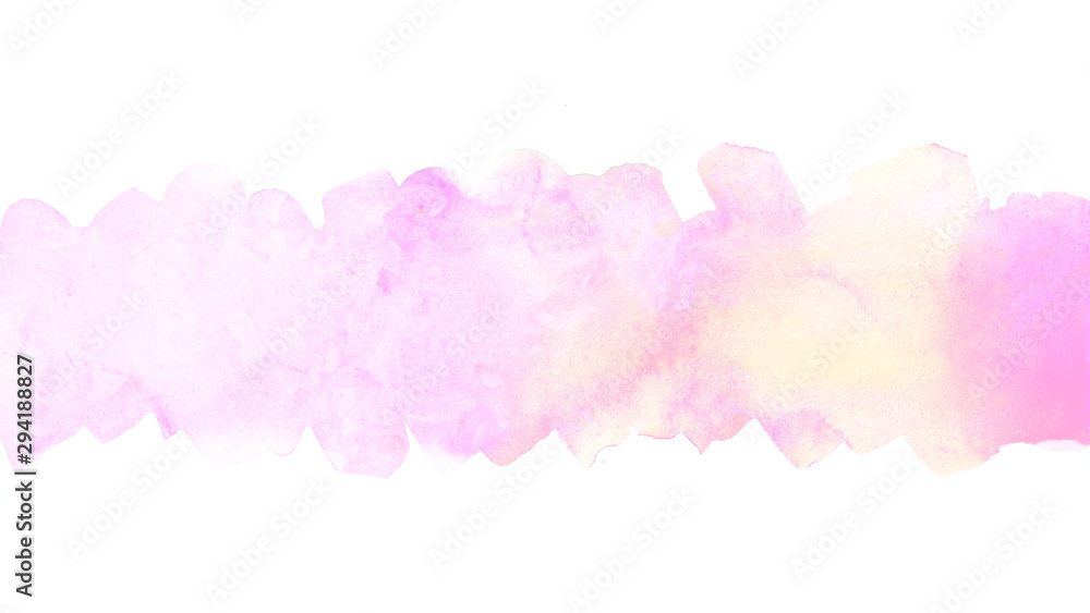 pink light delicate watercolor strip. pink light delicate watercolor strip.