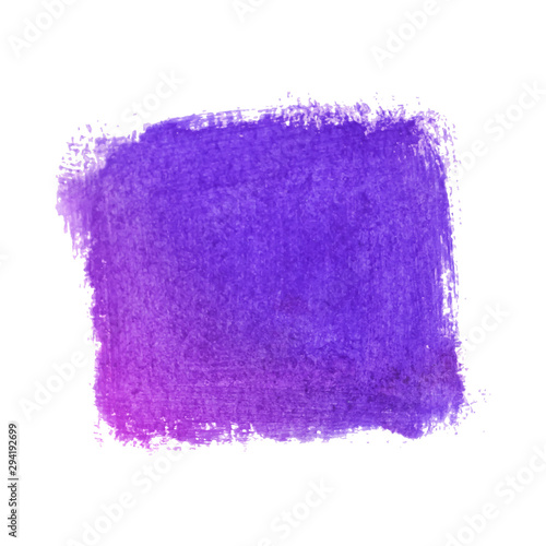 Paint quotation mark text box. Empty quote blank citation template. Design element for greeting card, wedding invitation, information, message, motivation, comment etc.