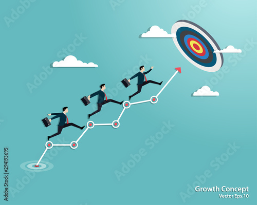 Business growth strategies concept