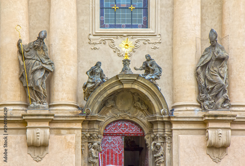 The Church of Saint Nicholas in Prague