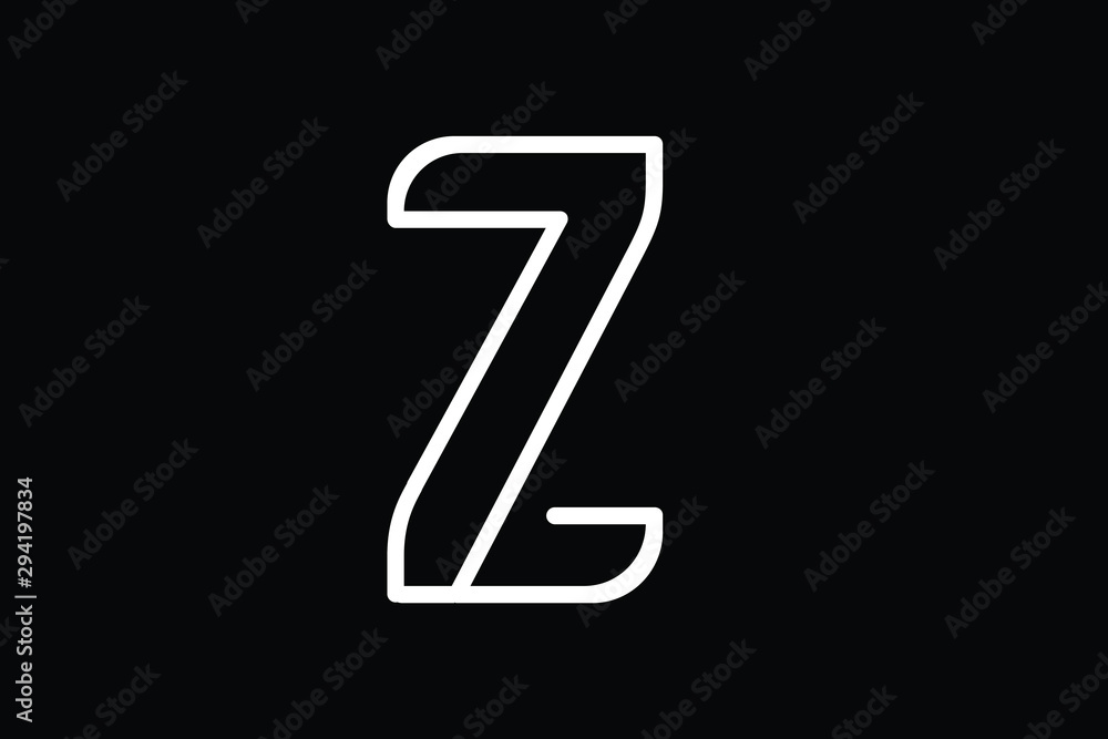 Z Letter Linked Luxury Premium Logo Z Letter Linked Luxury Premium Logo