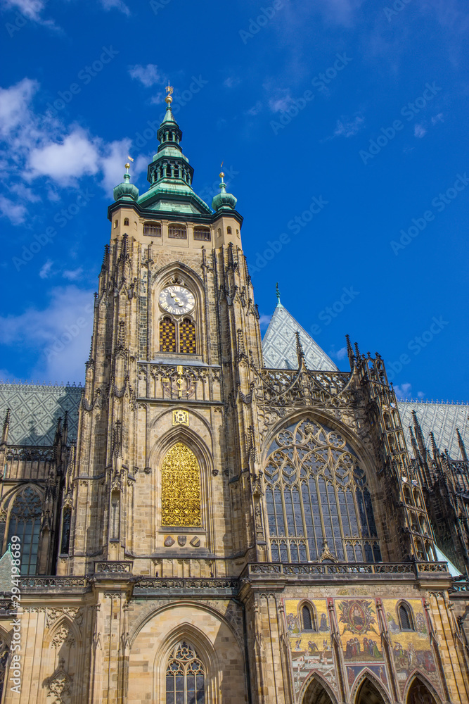 Obraz premium The Metropolitan Cathedral of Saints Vitus in Prague
