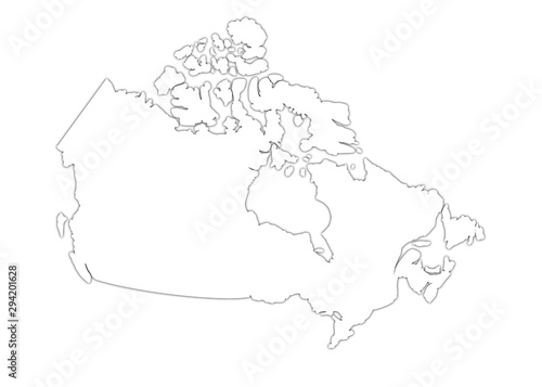 map of canada