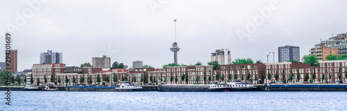 The Nieuwe maas in front of Euromast photo