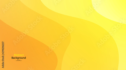 Yellow tone color background abstract art vector
