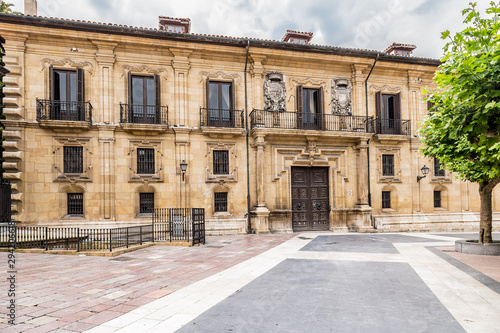 Oviedo, Spain. Palace of the Marquis of San Feliz (Palacio del Marqués de San Feliz), XVIII century
