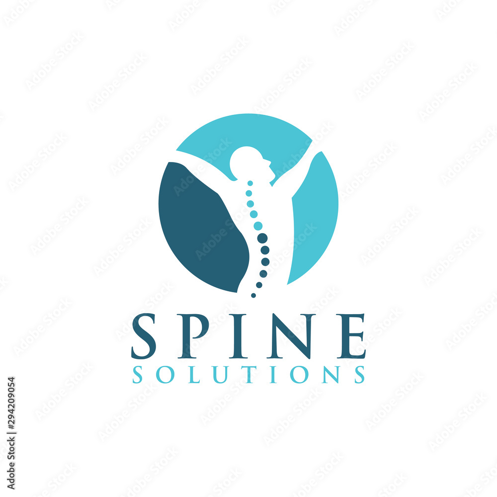 spine logo icon vector isolated design spine logo icon vector isolated design