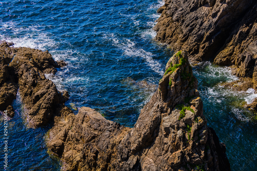 Obraz premium Incredible seascape on the Crozon Peninsula. Finister. Brittany. France