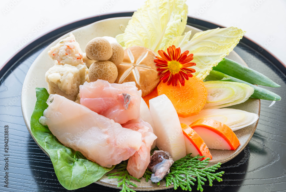 あんこう鍋の具材 Stock Photo Adobe Stock あんこう鍋の具材 Stock Photo Adobe Stock