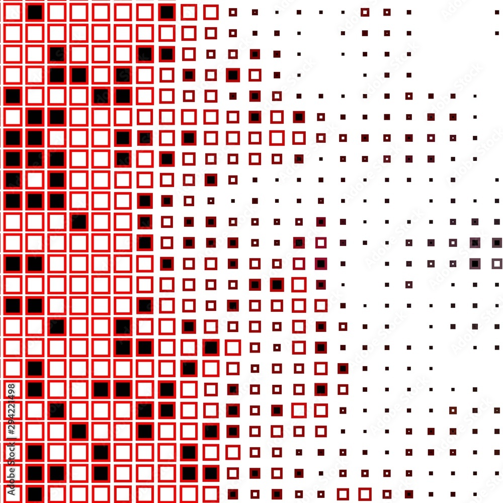 Fototapeta premium Dark Red vector texture in rectangular style. New abstract illustration with rectangular shapes. Template for cellphones.