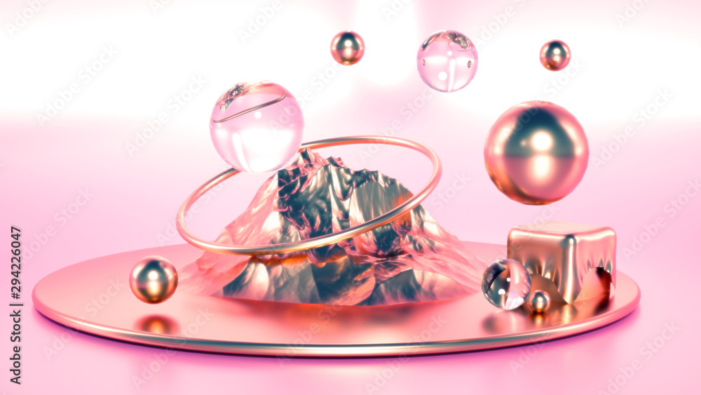Elegant, beautiful abstract background with elements, studio, pedestal, minimalism. 3d illustration, 3d ..rendering. Elegant, beautiful abstract background with elements, studio, pedestal, minimalism. 3d illustration, 3d ..rendering.