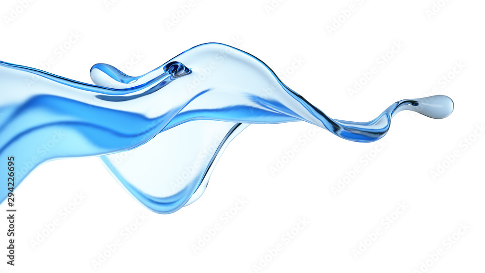 Splash fluid. 3d illustration, 3d rendering. Splash fluid. 3d illustration, 3d rendering.