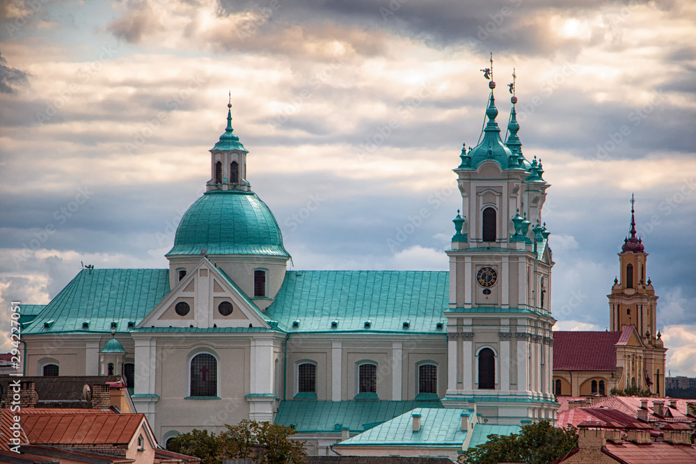 Eglise Jésuite, cathédrale Saint-François-Xavier à Grodno, Biélorussie