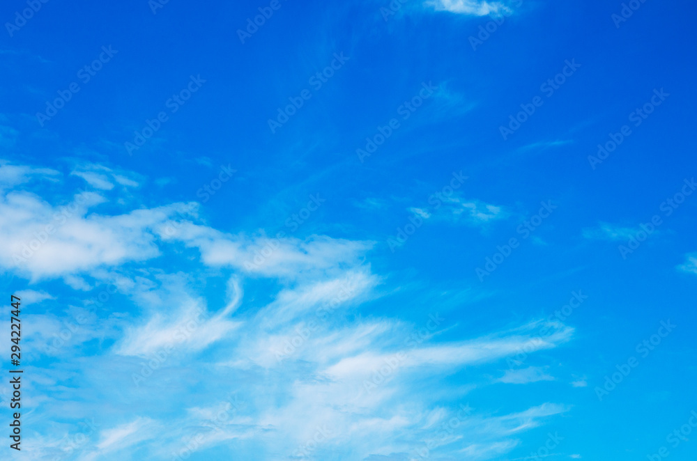 White clouds in blue sky. White clouds in blue sky.