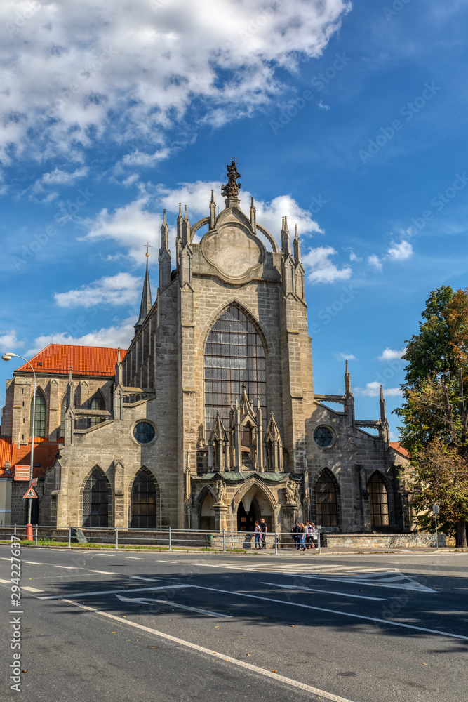 Cathedral of the Assumption of Our Lady and St. John the Baptist in Sedlec, Kutna Hora, Czech Republic Europe
