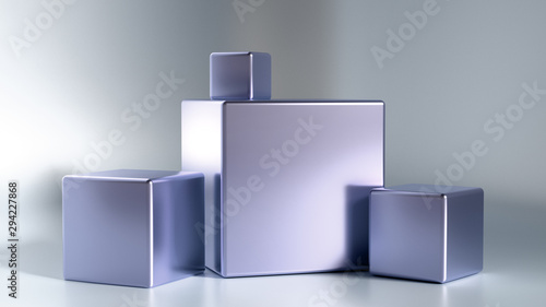 Elegant, beautiful abstract background with elements, studio, pedestal, minimalism. 3d illustration, 3d ..rendering.