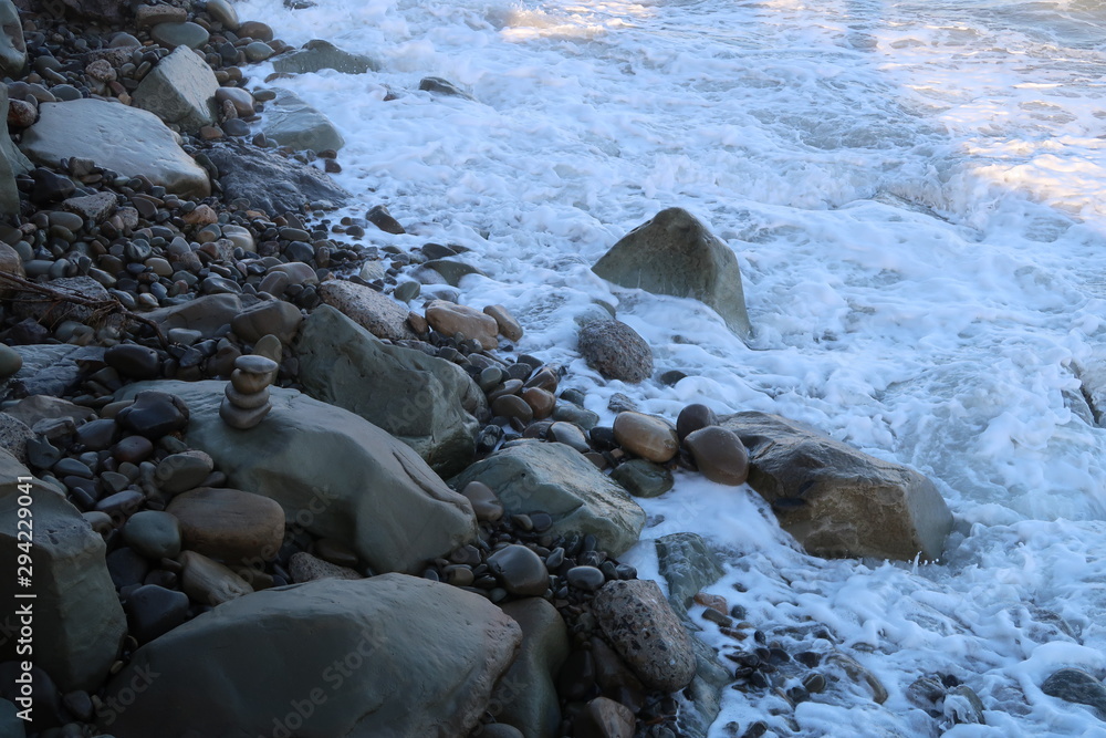 stones in the water stones in the water