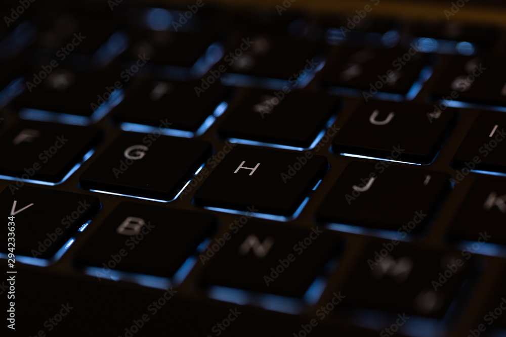 Tastatur H-Taste Stock Photo | Adobe Stock