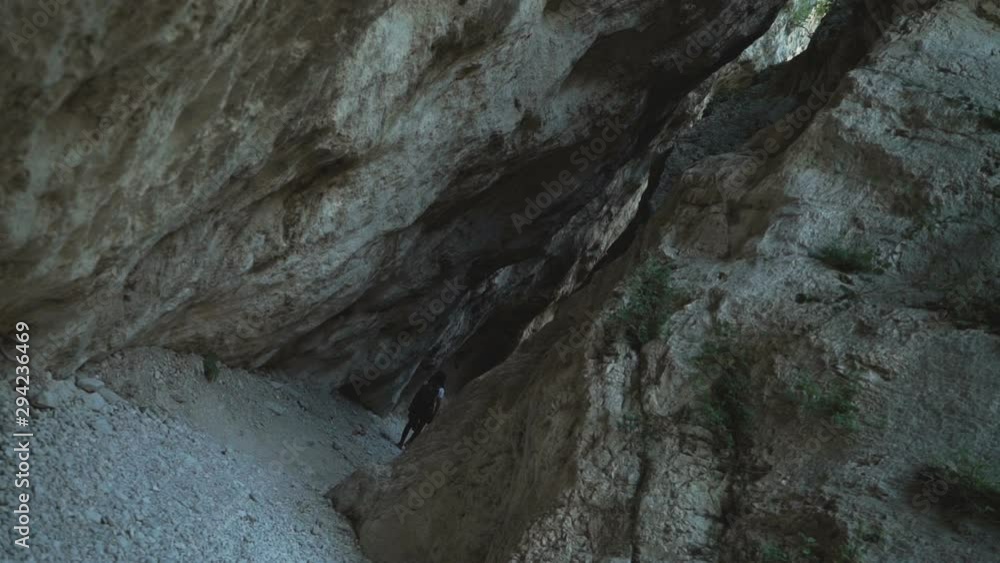 Dutch angle Inside Mountain Gorges. Dutch angle Inside Mountain Gorges.