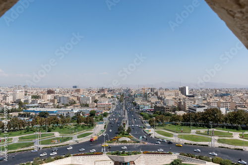 Fototapeta Naklejka Na Ścianę i Meble -  Aerial view of Tehran - Iran