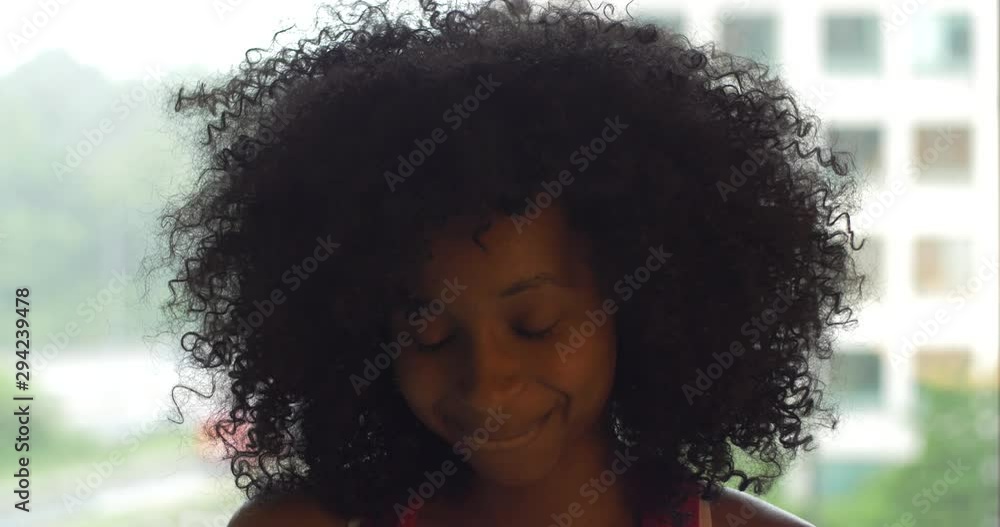 African American Woman Smiles African American Woman Smiles