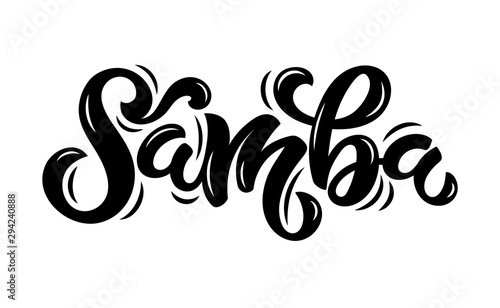 Samba Calligraphy photo