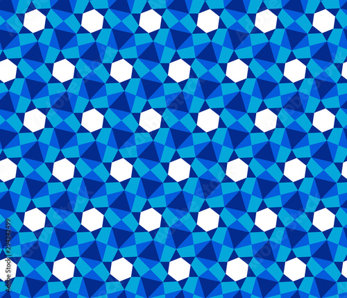 Abstract geometric seamless...