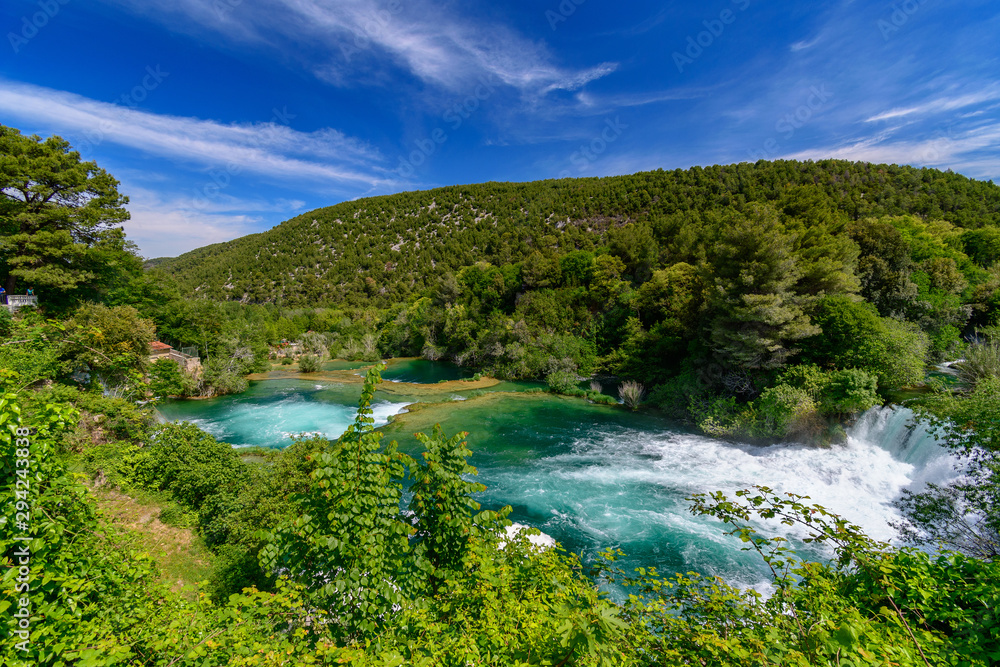 Wodospady Krka, Chorwacja