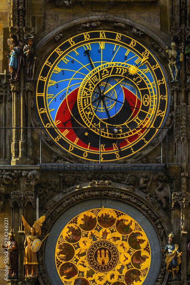 The Prague Astronomical Clock, or Prague Orloj