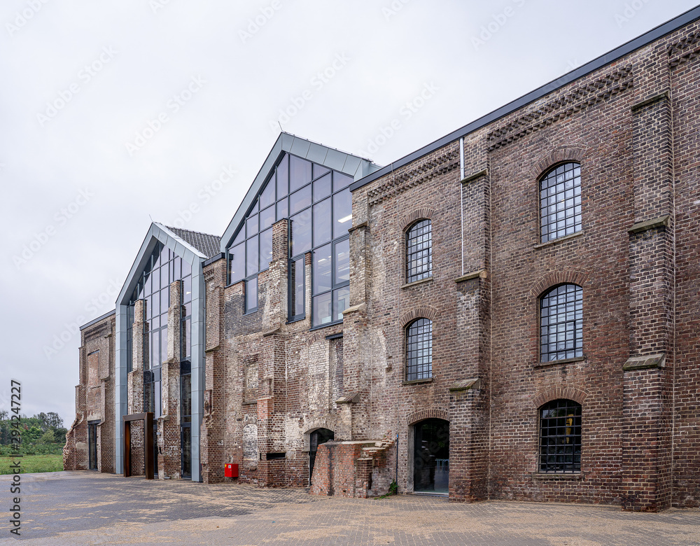 Fototapeta premium Old factory facade