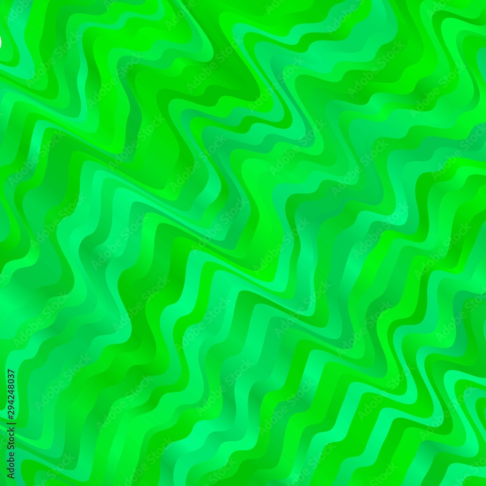 Light Green, Yellow vector backdrop with circular arc. Light Green, Yellow vector backdrop with circular arc.