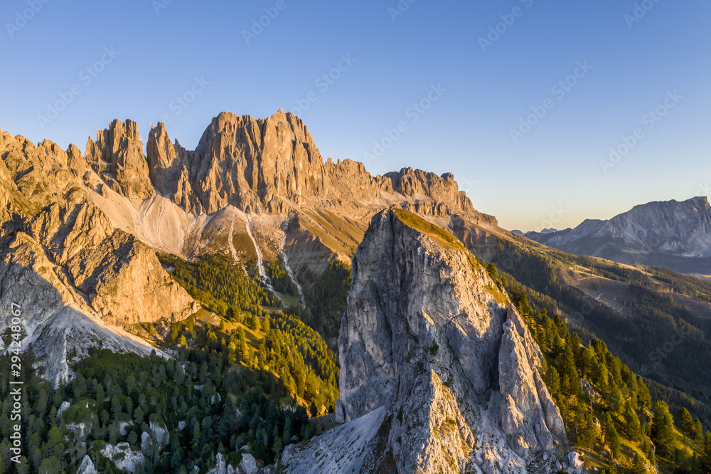 Obraz premium Rosengarten in den Dolomiten