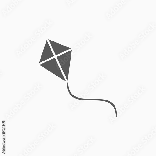 kite icon, kite vector