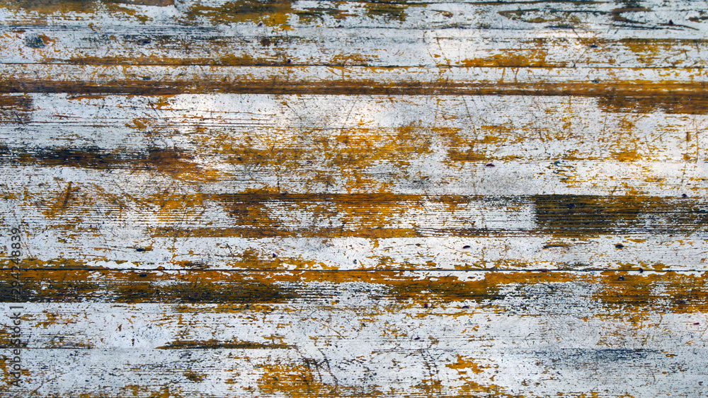 Old white wooden background. Old white wooden background.