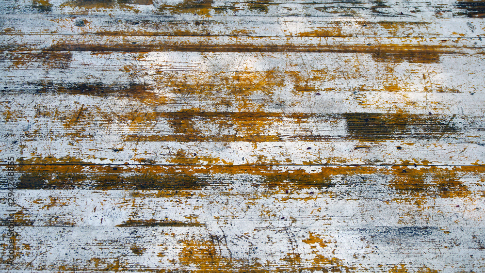 Old white wooden background. Old white wooden background.