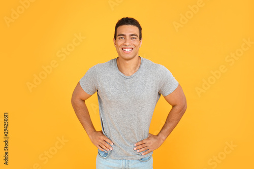 Handsome African-American m...