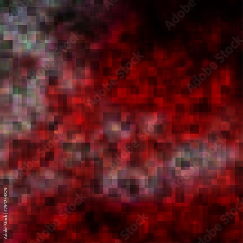 Dark Red vector background in polygonal style.