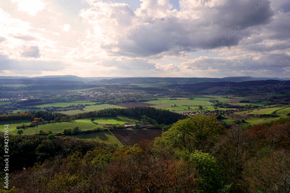 Ausblick vom Himmelbergturm in Alfeld Leine