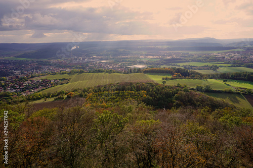 Blick auf die Stadt Alfeld Leine vom Himmelbergturm