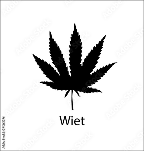 marijuana vector icon. marijuana icon for web and app. marijuana sign on white background