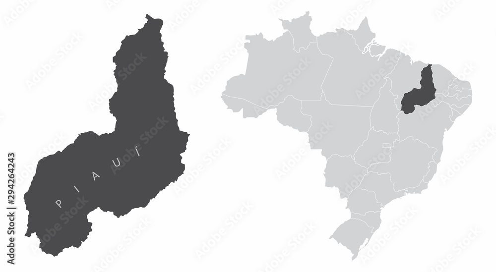 Fototapeta premium Piaui State Brazil
