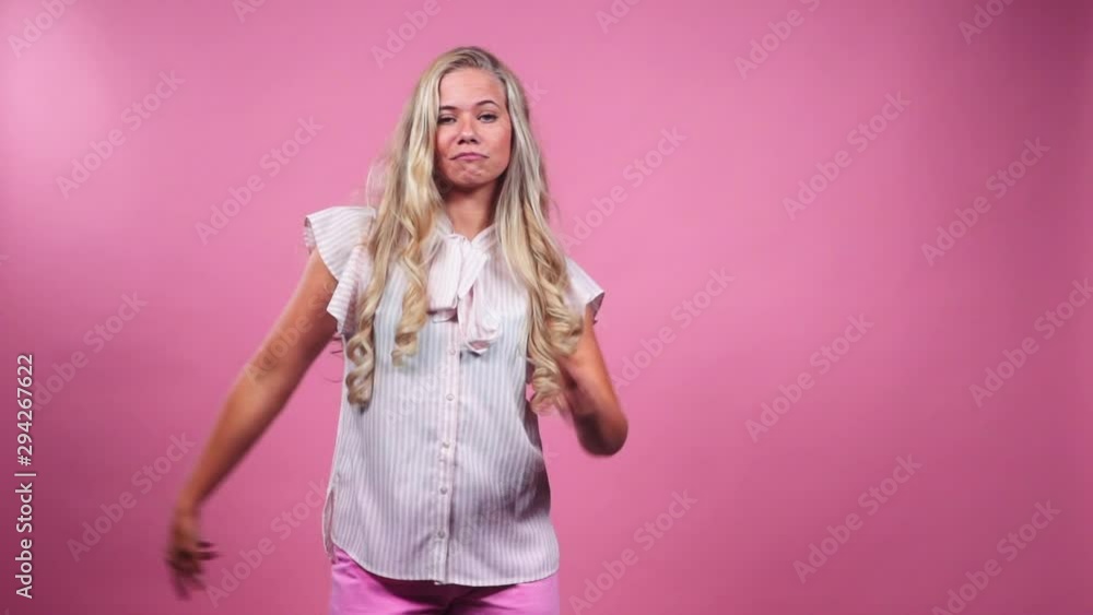Teenage Girl Dancing Teenage Girl Dancing